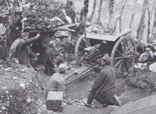 Foto artiglieria Austroungarica (non riferita al monte Artent)