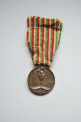 Medaglia Bronzo Nemico_retro, Gasperin Giacomo