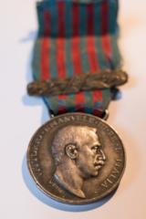 Medaglia Commemorativa Guerra di Libia_1912_fronte_Garbini Giuseppe