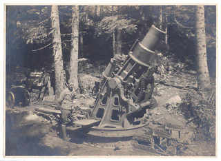 Canone Austroungarico ( foto non riferita al monte Artent)